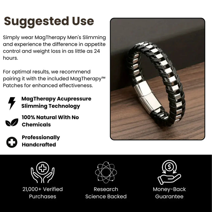 MagTherapy™ Victory Dad Bod Slimming Bracelet Kit