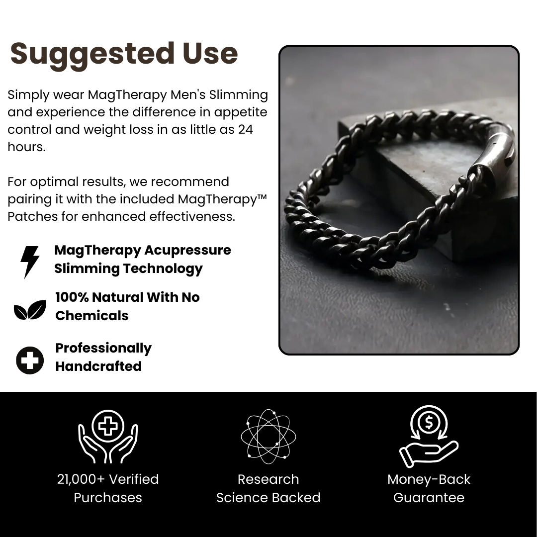 MagTherapy™ Mens Chromenex Slimming Bracelet Kit